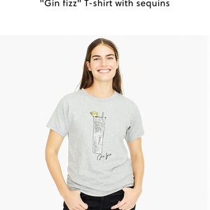 j crew gin fizz t shirt